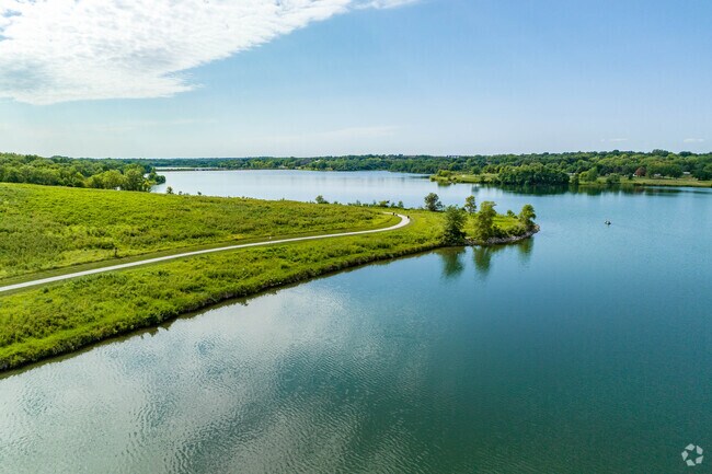 Zorinsky Lake is over 255 acres and is one of the best fishing locations in Armbrust Acres.