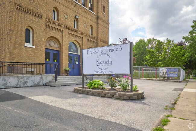 Nazareth Elementary has a starting age of 3 years.