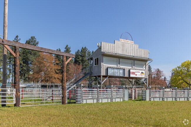 The Canby Rodeo takes place every August at the Clackamas County Fairgrounds.