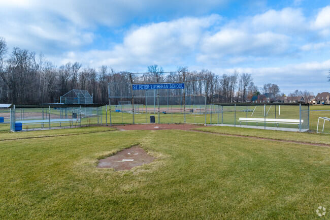 The field at St. Peter Lutheran School.