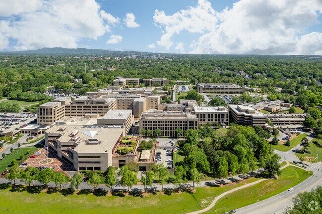 The Prisma Health Greenville Memorial Hospital is a short drive away from Greater Sullivan.