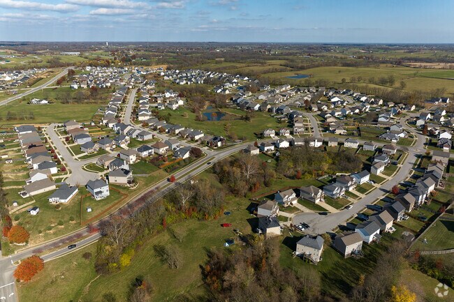 Cul-de-sacs are common in Southeast Scott County.