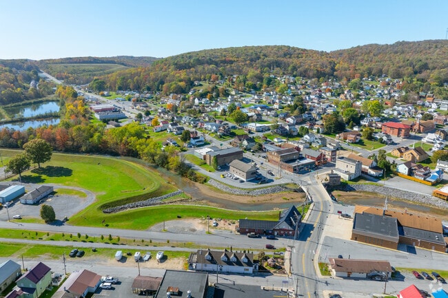 Find a dream home in Nanty-Glo, a town known for its strong community and beautiful landscape.