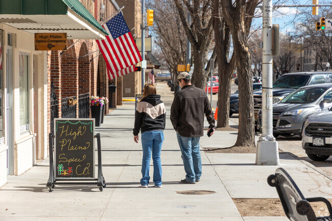 Downtown Sterling is quaint, and has some very unique shops and eateries.