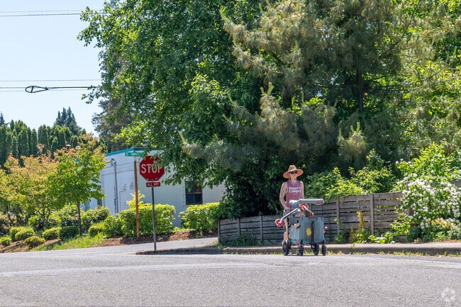 The residents of the Ardenwald neighborhood enjoy walking to the park with their kids.