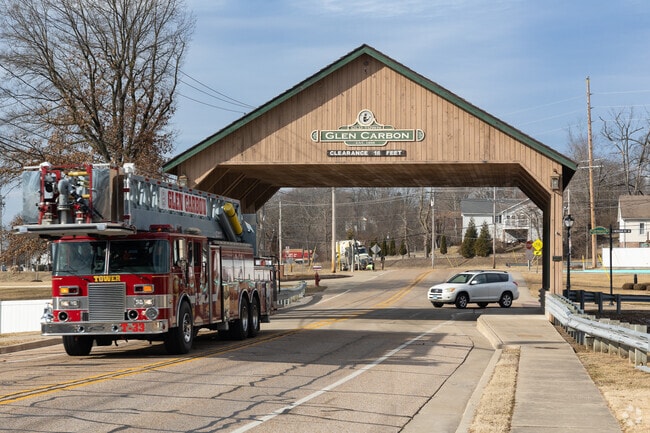 For homecoming weekend, Glen Carbon often hosts a parade, carnival rides and a firework show.
