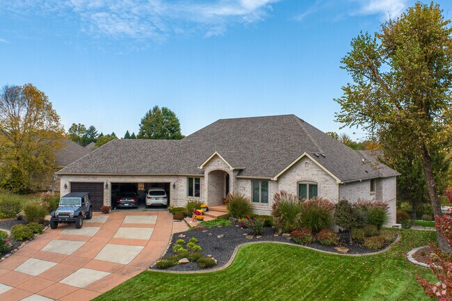 A French new traditional home on Angela Ct in Downtown Plainfield.