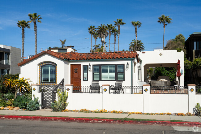 You can find cute Spanish style beach bungalows in Beach Barber Tract.