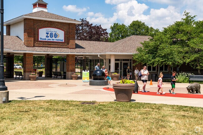 Columbian Park Zoo is an affordable attraction for families near the Brady Lane neighborhood.