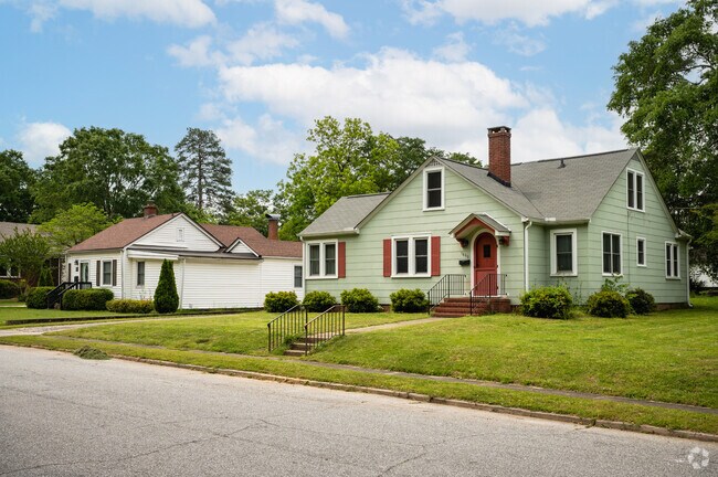 Rosewood Street in Hillcrest is a mix of Tudor and bungalow houses.