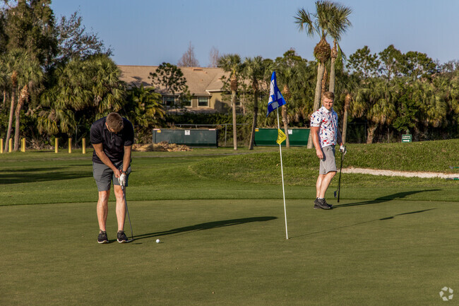 Enjoy some rounds of golf at Largo golf course just a few minutes from Anona.