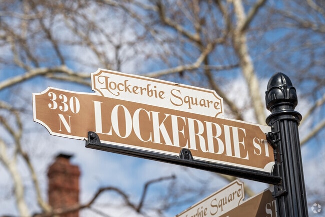 Lockerbie Square is one of the oldest and most historic neighborhoods in Indianapolis.