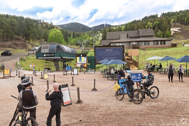Hit the slopes on your bike in the warm season and skis in the winter near Eagle Nest.