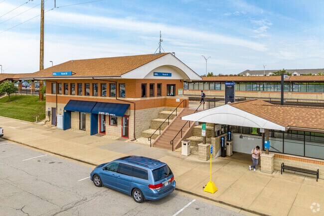 The Route 59 Metra station is located near Harmony Grove.