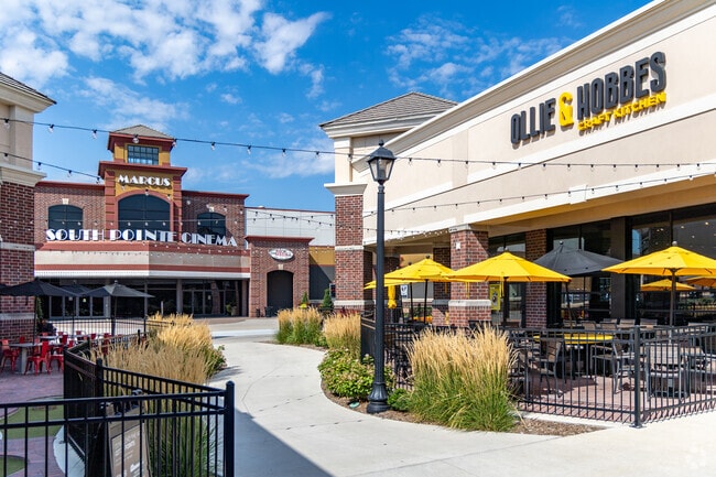 Porter Ridge has many shopping and dining options to choose from at SouthPointe Pavilions.