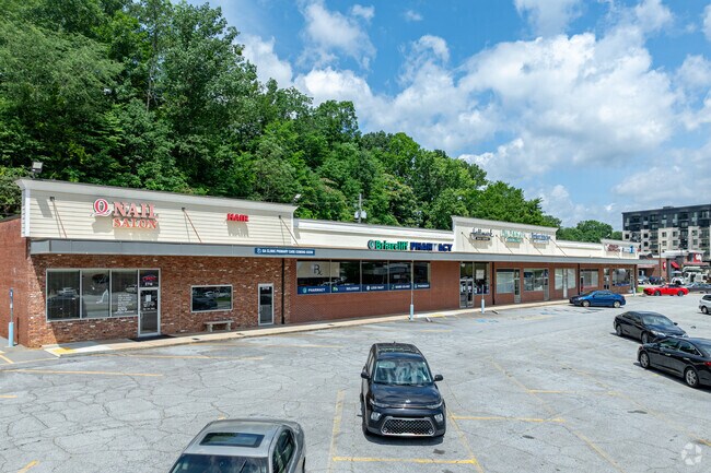 The Briarcliff Shopping Center offers convenient services and shopping for the Sagamore Hills neighborhood.