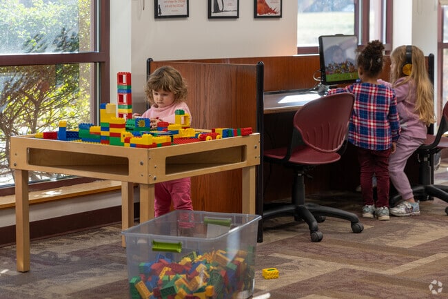 Children can enjoy the many splendors of Cumberland Public Library in Thompson Hill.