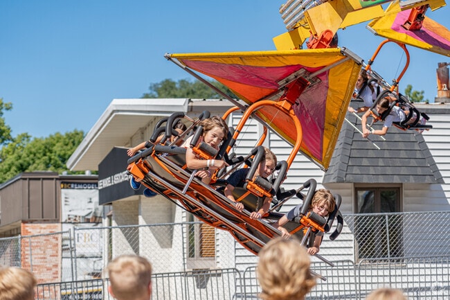 Some of the best carnival rides can be found at the Last Fling in Downtown Naperville.