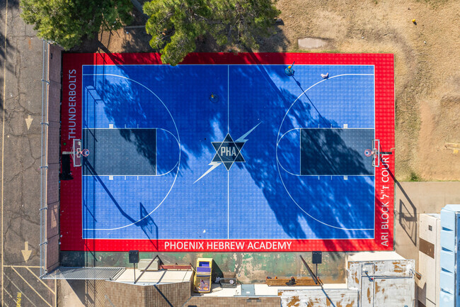 Shoot some hoops at Phoenix Hebrew Academy in Phoenix.