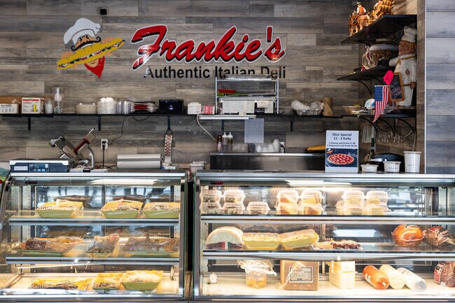Frankie's Authentic Italian Deli near Hibiscus Country Club is known for its subs and fresh pasta.