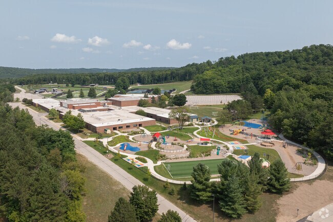 Glen Lake Community Schools continues through middle school grades into high school.