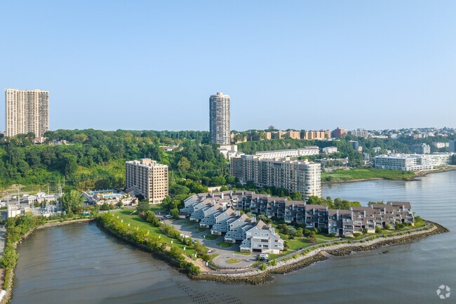 North Bergen residents enjoy sunrises over the Hudson River in Hudson Heights.