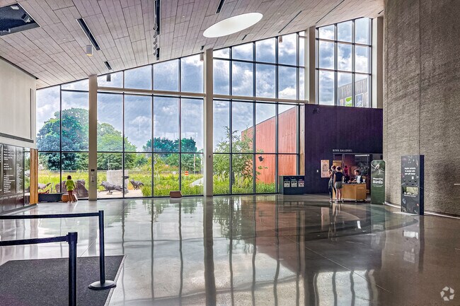 The Bell Museum is a natural history museum and planetarium located near Sandcastle in Falcon Heights.