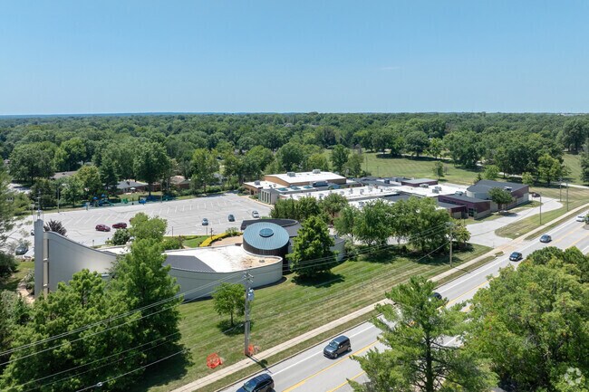 St. Clare of Assisi is located at 15668 Clayton Rd in Ellisville, MO.