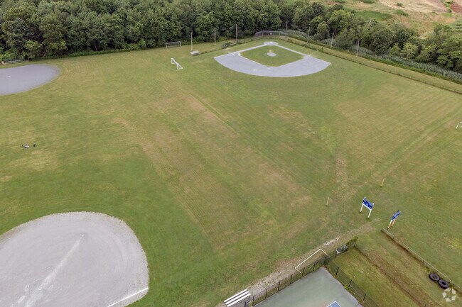 Softball and baseball are among the prized ports at Elizabeth I. Hastings Middle School.