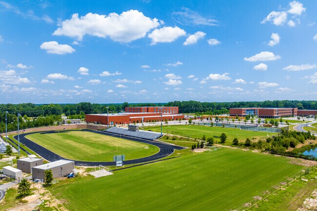 Apex Friendship High school has many athletic clubs and teams.