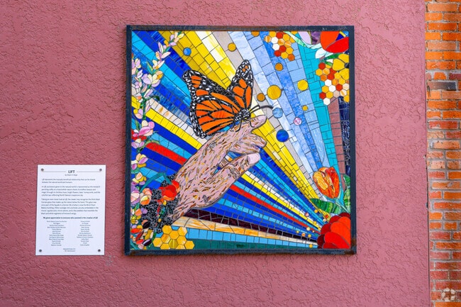 Artwork dots Downtown Bismarck's streets.