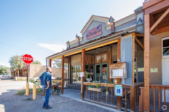 Black Bird Saloon is a classic western saloon that has been in Los Cerillos since the 1880's.