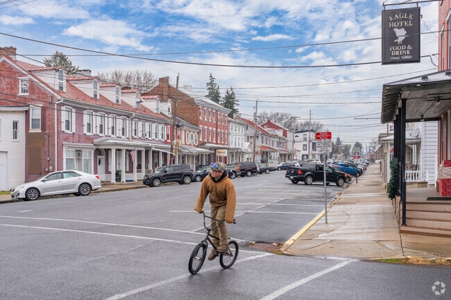 North Main Street in Bernville is bustling with neighbors and community socials in Jefferson.
