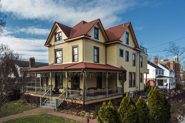 This stately Queen Anne-style single-family home is a gem in the Brookland neighborhood.