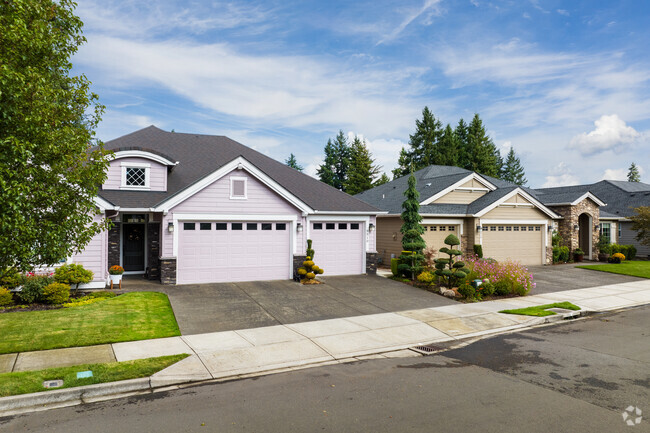 Uniquely painted home in the Forest Ridge neighborhood.