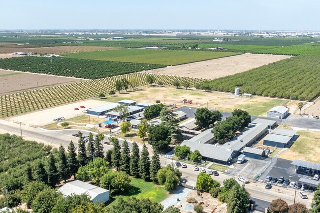 A view of Lone Star Elementary School in Fresno County.