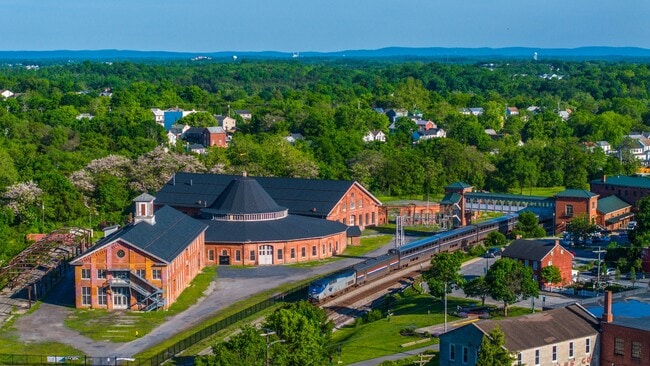 Enjoy daily access to Amtrak and MARC trains from the nearby MRB Caperton Transportation Center.