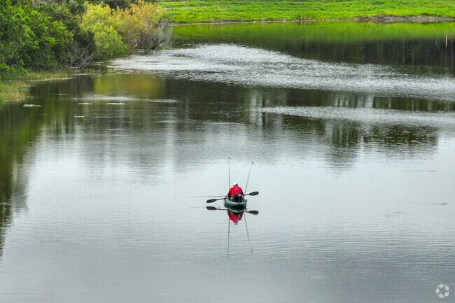 Residents of Lone Pines neighborhood love to go out fishing.