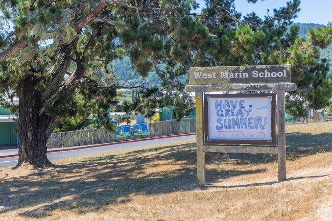 West Marin Elementary School provides education for students in 2nd through 5th grades.