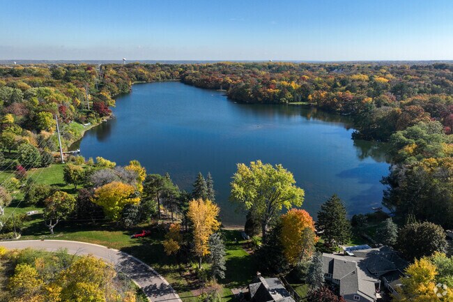 Sunfish Lake has a maximum depth of 32 feet.