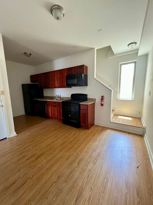 Kitchen & Living Room
