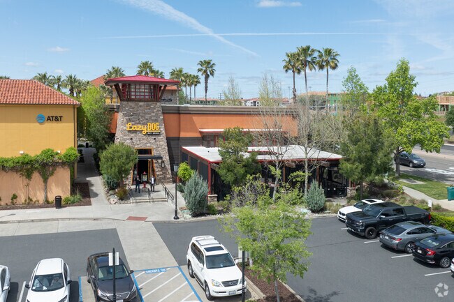 Grab a snack and bring the pooch to Lazy Dog in Broadstone.