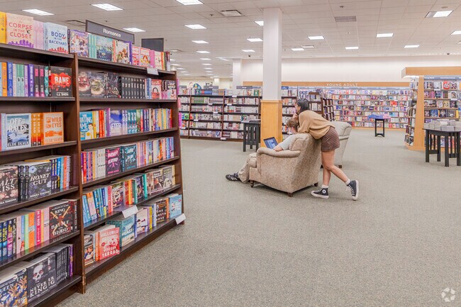 Couples hang out while getting some work done at Barnes & Noble in Silverdale WA.