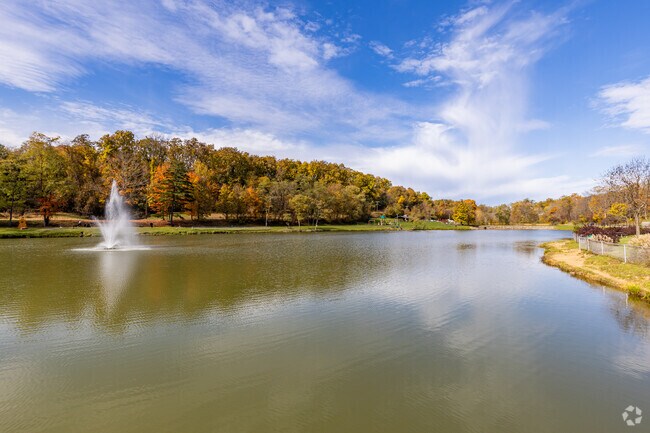 Indian Lake Park frames Sewickley Township with calm water and easy walking paths.