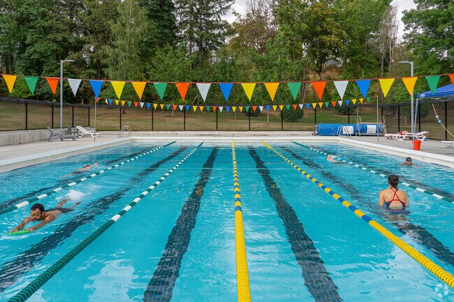 Enjoy swimming at Raleigh Park and Swim Center in Raleigh Hills with spacious lanes and scenic surroundings
