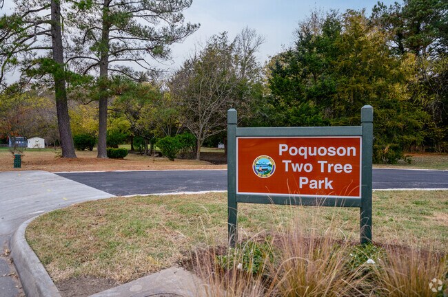 Poquoson Two Tree Park is one of several parks located in Poquoson West.