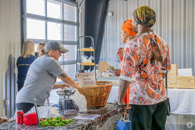 Lawton Farmers Market offers fresh local produce for Almor West residents.