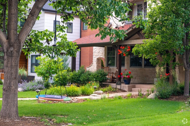The quiet streets of University Park are a great place for children.