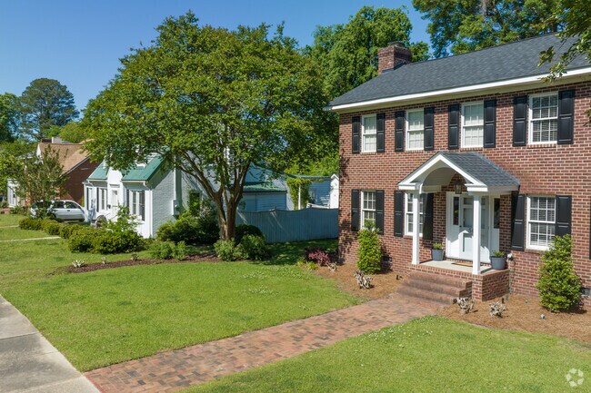 Homes built in the 1930s' and 1940s can be found around downtown Smithfield.
