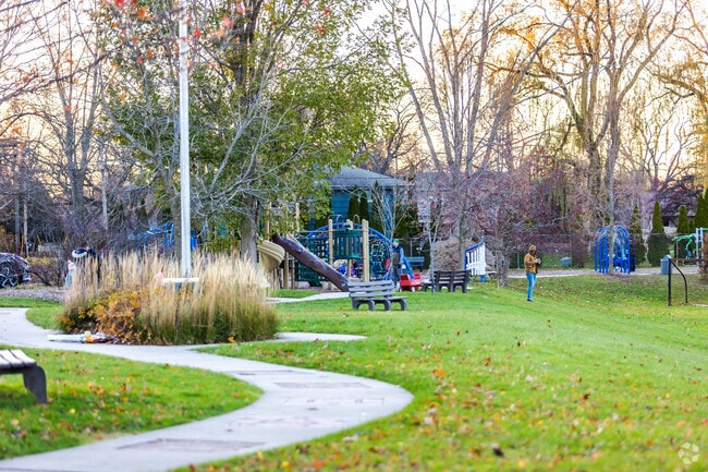 Open fields at Ellsworth Park invite family gatherings and outdoor fun.